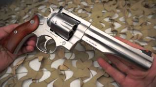 Ruger Redhawk SADA 44 Magnum Stainless Revolver Overview  Texas Gun Blog [upl. by Waldack]