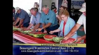 Beauregard Watermelon Festival Preview  June 2729 [upl. by Ellecrad495]