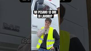 Vi pesa il vostro lavoro camion camionista lavorare [upl. by Niabi]