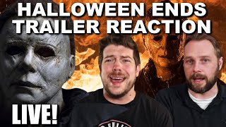 HALLOWEEN ENDS Trailer Reaction LIVE [upl. by Pip4]