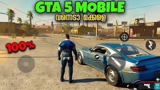 GTA 5 MOBILE വന്നെടാ മക്കളെ 🔥  GTA 5 MOBILE GAMEPLAY [upl. by Evetta]