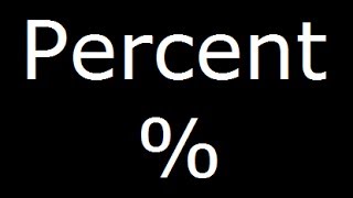 What is Percent or Percentage   An Introduction [upl. by Gristede578]