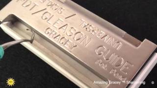 How to Sharpen Gracey Curettes using the PDT Sharpening System [upl. by Adnirual79]