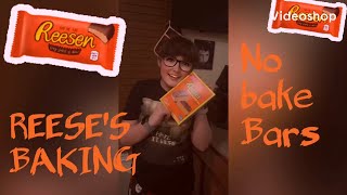 REESES BAKING SERIES NO BAKE BARS [upl. by Refannej]