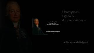 Citations de Talleyrand Sagesse et Diplomatie citations sagesse diplomatie histoiredefrance [upl. by Sabelle]