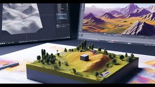 Exploring 🌍 3D Terrain Creation with Blender GIS AddOn 🗺️  Epic Landscapes and GIS Magic 🚀 [upl. by Hirsch]