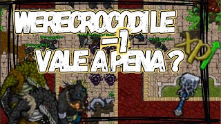 Tibia  SOLO Hunt Werecrocodile 1  EK 570  NO RUNES [upl. by Ellerehc]