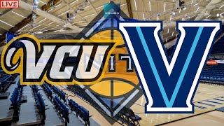 VCU vs 1 Villanova NIT BASKETBALL TOURNAMENT FIRST ROUND LIVE GAME CAST amp CHAT [upl. by Nnylarat220]