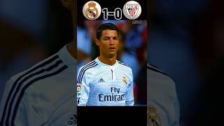 Real Madrid VS Athletic Bilbao Cristiano Ronaldo 3 Rocket Goals youtube football shorts [upl. by Jezreel]