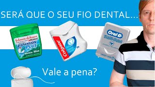 Fio Dental Caro Vale A Pena Comparação dos Fios Dentais da Johnson OralB Colgate e Sanifill [upl. by Aoket]