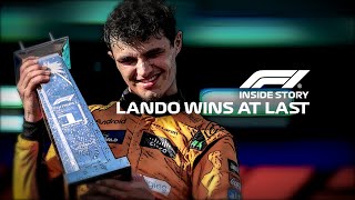 INSIDE STORY Lando Norris Stunning Maiden Win  2024 Miami Grand Prix  Lenovo [upl. by Joycelin98]