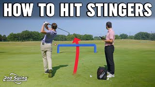 How To Hit a Stinger Golf Shot  Golf Swing Tips [upl. by Lucania]