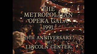 The Metropolitan Opera Gala 1991 Part1 [upl. by Chiang]