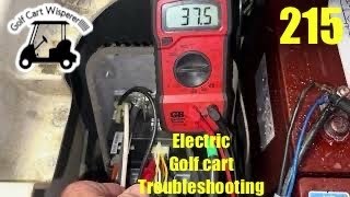 EZGO GOLF CART WONT MOVE TROUBLESHOOT WHOLE CART [upl. by Kalmick]