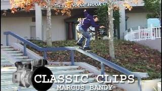 Marcus Bandy Skateboarding Classic Clips 33 Handrails [upl. by Xam424]