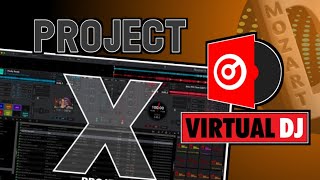 A melhor Skin do Virtual Dj  Project X  2023 [upl. by Aihsat]