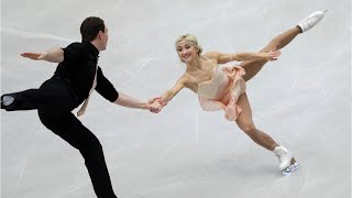 German Figure Skaters Break World Record With GoldMedal Routine [upl. by Cheatham89]