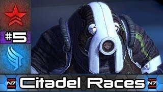 Mass Effect Story Citadel Races  Hanar Volus Elcor Embassies and CSec  Paragon Walkthrough 5 [upl. by Eceinart541]