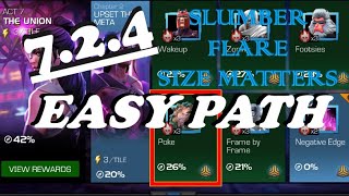 724 EASY PATH amp Immortal Abomination Boss  Slumber amp Flare  Marvel Contest of Champions [upl. by Gleich196]