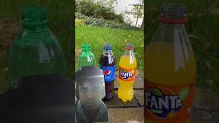 7up v pepsi v fanta which creates the biggest reaction with Mentos shorts [upl. by Keily37]