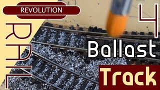 Ballasting and Laying Track  The Inglenook Project  Episode 4 [upl. by Eedahs]