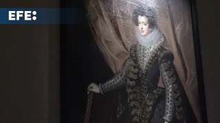 Un retrato de Velázquez de Isabel de Borbón se expone en Londres antes de su subasta [upl. by Walke433]