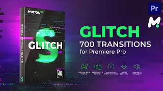 Glitch Transitions for Premiere Pro [upl. by Salene]