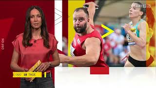 ORF Sport Aktuell 08072024  Leichtathleten in OlympiaForm [upl. by Jecon]