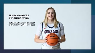 BRYNNA MAXWELL 60quot GW GONZAGA UNIVERSITY [upl. by Cassella]