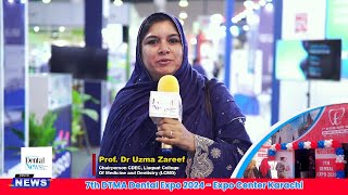 Prof Dr Uzma Zareef Chairperson CDEC Liaquat College Of Medicine and Dentistry LCMD [upl. by Niletac]