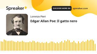 Edgar Allan Poe Il gatto nero [upl. by Bekaj217]