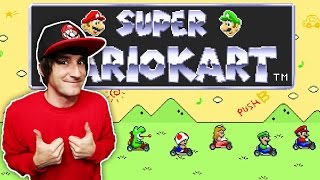 EL MARIOKART ORIGINAL Super MarioKart  LuzuGames [upl. by Isnan]