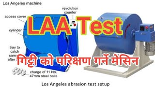 Quality Aggregate Los Angeles Abrasion Test [upl. by Einitsed]