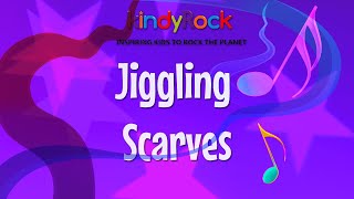 Jiggling Scarves  songs for presechoolers using scarves [upl. by Tahp]