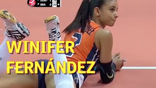 Winifer Fernández la jugadora de volley que arrasa en la red  Diario AS [upl. by Siuqramed]