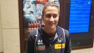 Mondiali Femminili 2018 Lucia Bosetti sulla 2a Fase delle azzurre [upl. by Annorah]