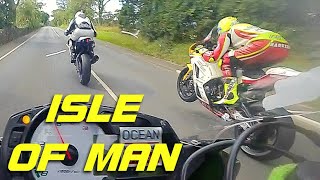 ⚡️LAST LAP✔️ ISLE OF MAN  MANX GRAND PRIX same street circuit as the TT [upl. by Teri56]