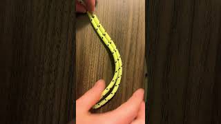 Overhand loop knot tutorial howto howtotieknot howtotie scouts scout [upl. by Tally]