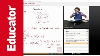 Reaction Rates Example  AP Chemistry [upl. by Yffat623]