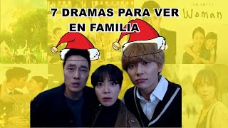 7 DORAMAS PARA VER EN FAMILIA [upl. by Parlin]