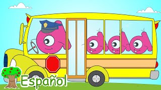 Las Ruedas del Bus  Ronda Infantil  Canción Infantil [upl. by Yvette]