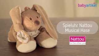 NATTOU Spieluhr Musical Hase  Babyartikelde [upl. by Cuda]