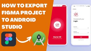 How to Export Figma Project to Android Studio 🔥2022 [upl. by Elocal]