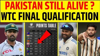 🔴PAKISTAN CHANCES FOR WTC FINAL ABHI HAI MAUKA WTC POINTS TABLE SCENARIOS [upl. by Einafats]