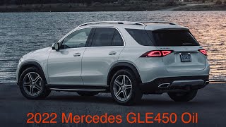 2022 Mercedes GLE450 Oil Change [upl. by Thecla]