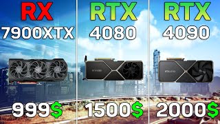 RTX 4080 SUPER vs RX 7900 XTX  Test in 7 Games [upl. by Ahser]