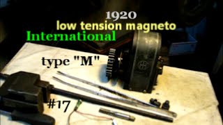 1920 International type m 17  IHC low tension magneto timing marks [upl. by Larianna]