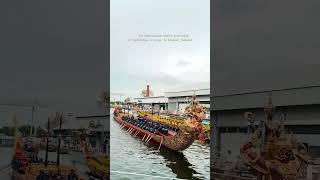 The Grand Royal Barge Procession a spectacle eagerly anticipated by Thai and foreiners alike [upl. by Patman]