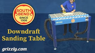 South Bend Downdraft Sanding Table SB1090 [upl. by Eniamreg]