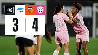 Valencia Femenino vs Madrid CFF 34  Resumen y goles  Highlights Liga F [upl. by Benoit]